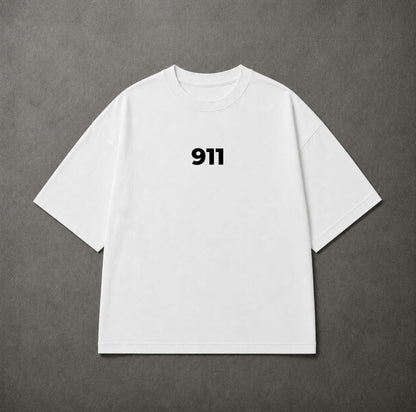 Porsche 911 White Tee